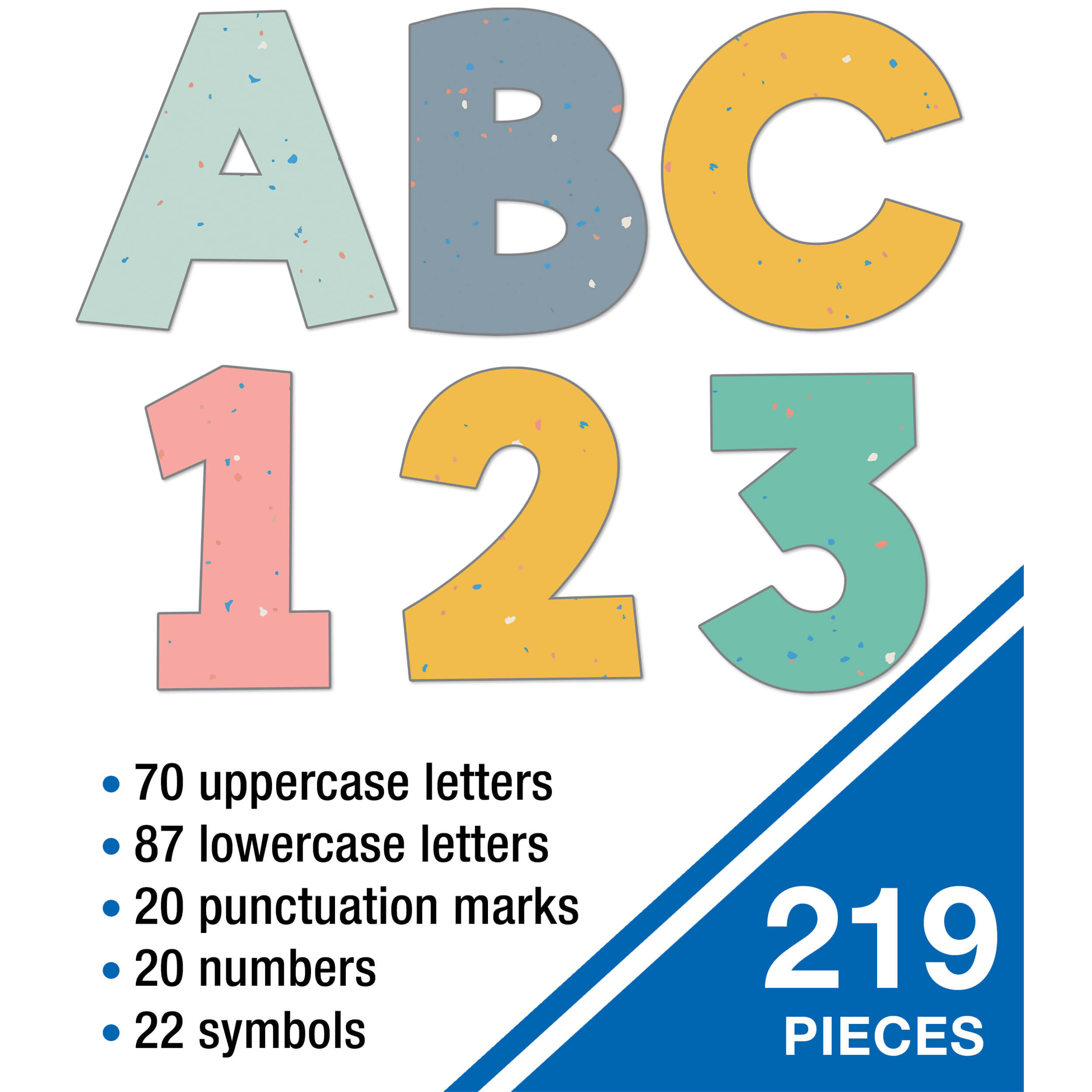 4in We Belong Combo Pack Bulletin Board Letters