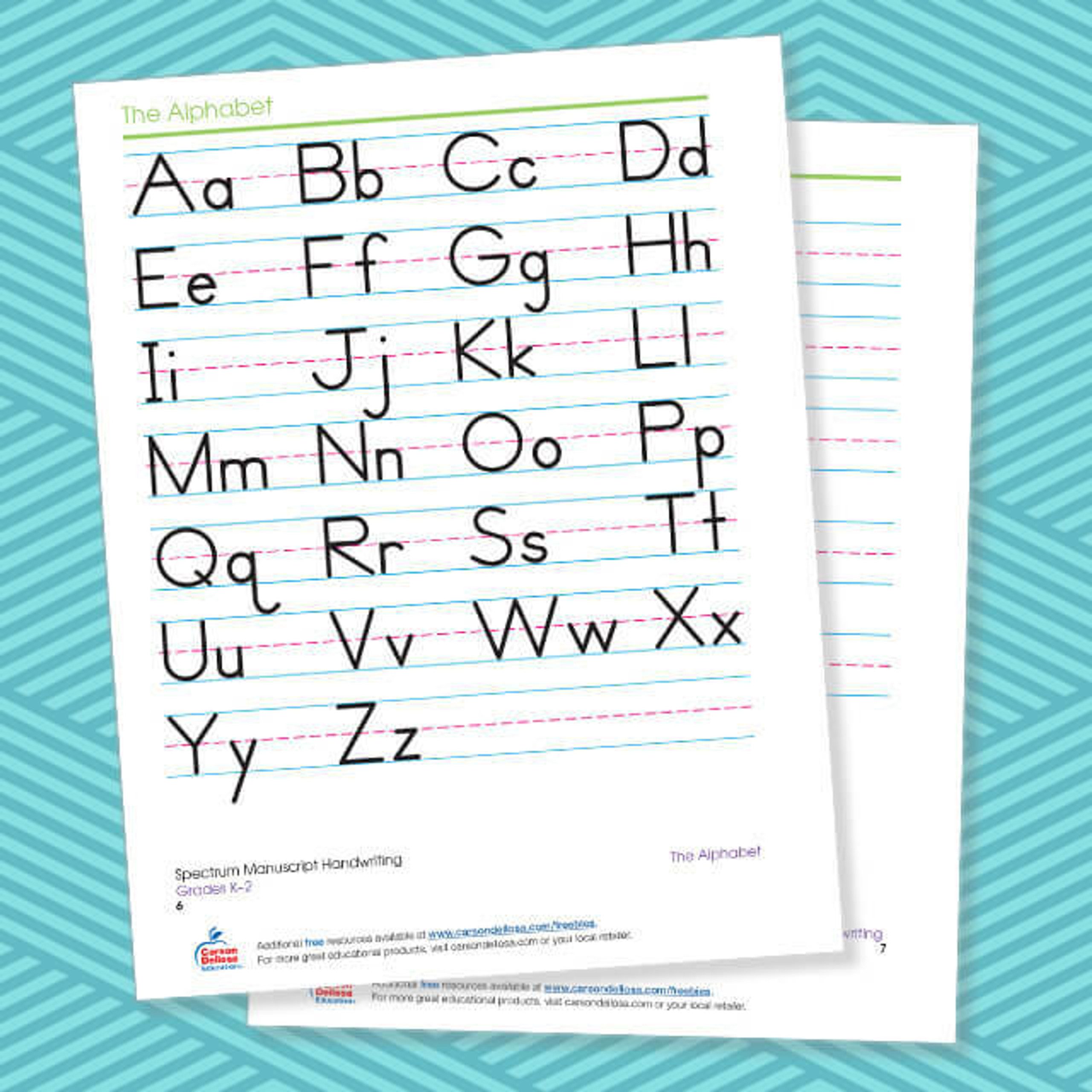 Free Printable Early Learning Worksheets Carson Dellosa
