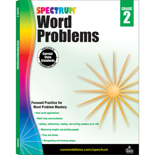 Spectrum Word Problems Workbook image