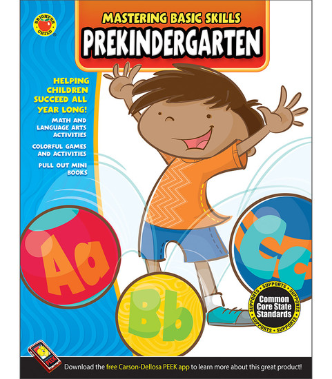 Brighter Child® Mastering Basic Skills® PreKindergarten Activity Book Parent