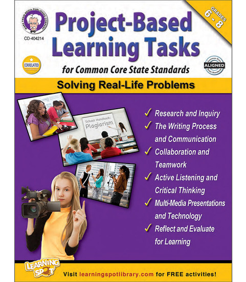 Project-Based Learning Tasks for Common Core State Standards Resource Book image