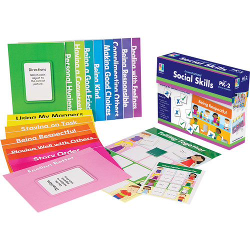 Social Skills File Folder Game image