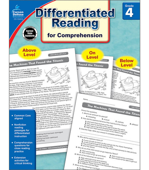Differentiated Reading for Comprehension Resource Book image