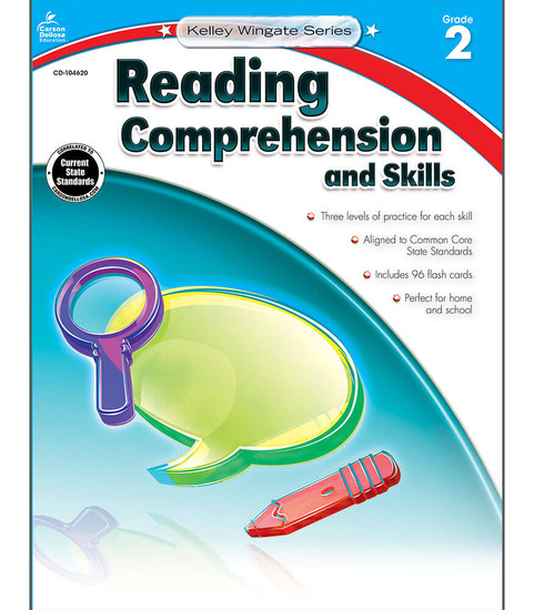 Kelley Wingate Reading Comprehension and Skills Workbook image