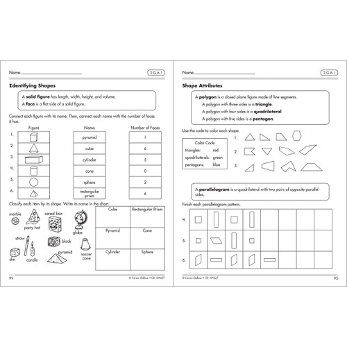 Grade 2 Kelley Wingate Math Practice Workbook eBook
