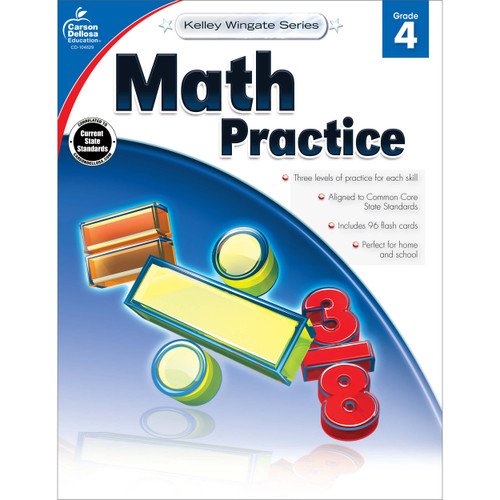 Kelley Wingate Math Practice Workbook image