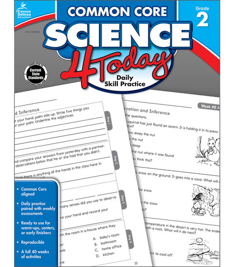 Common Core 4 Today Common Core Science 4 Today Workbook image