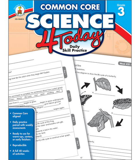 Common Core 4 Today Common Core Science 4 Today Workbook image