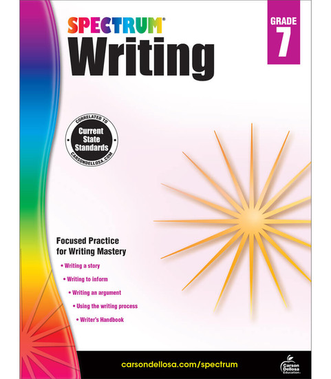 Spectrum Writing Workbook image