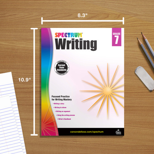 Grade 7 Spectrum Writing Workbook eBook (PDF)