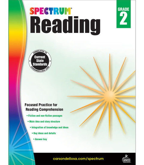 Spectrum® Spectrum Reading Workbook, Grade 2 Parent