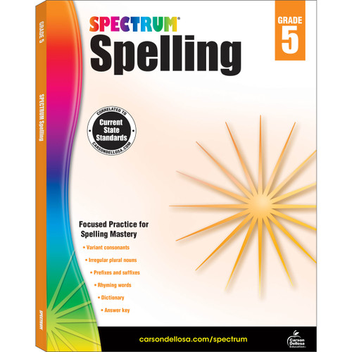 Spectrum Spelling Workbook image