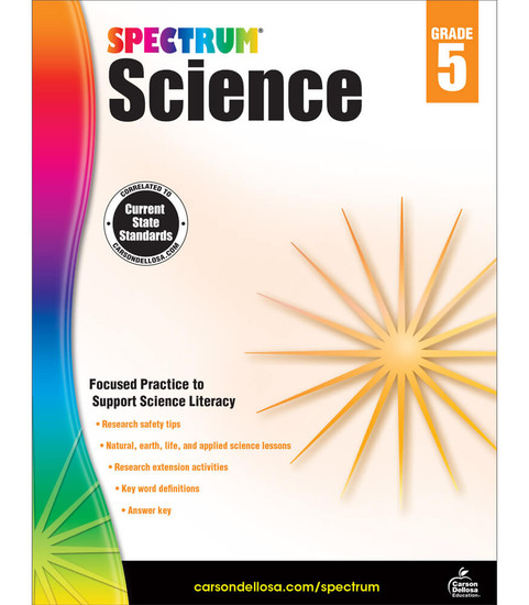 Spectrum® Spectrum Science, Grade 5 Parent