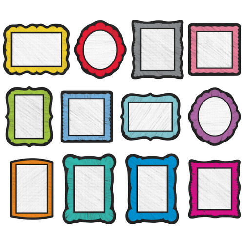Colorful Chalkboard Cutouts image