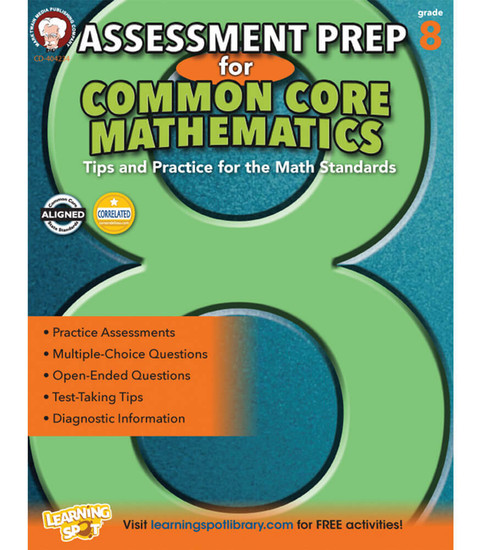 Assessment Prep for Common Core Mathematics Resource Book image