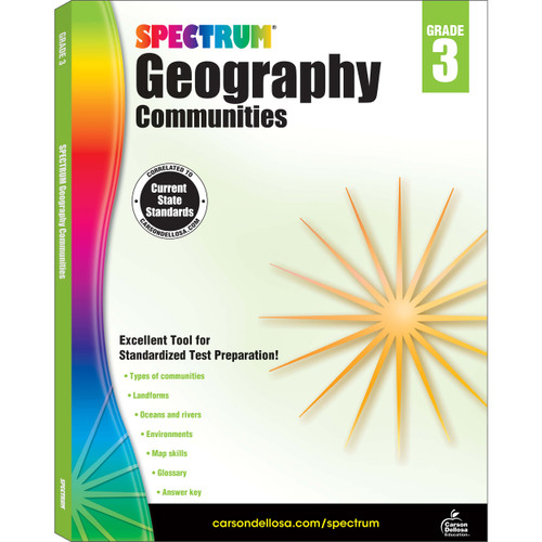 Spectrum Geography Workbook image