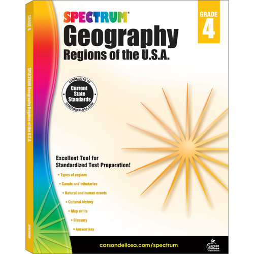 Spectrum Geography Workbook image