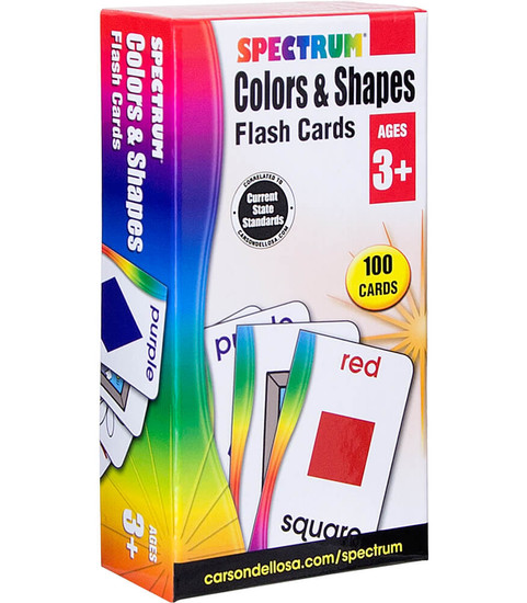 Spectrum Flash Cards Colors & Shapes Flash Cards image