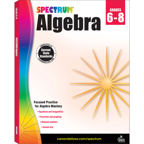 Spectrum Algebra Workbook image