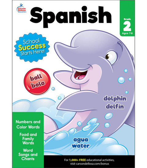 Grade 2 Spanish Workbook eBook