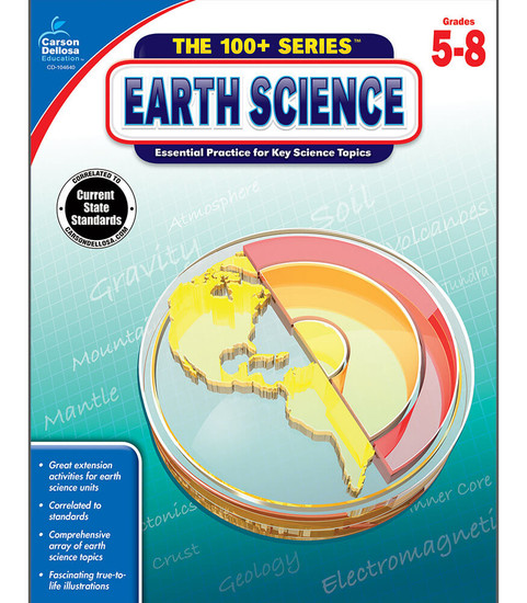 The 100+ Series™ Earth Science Workbook image