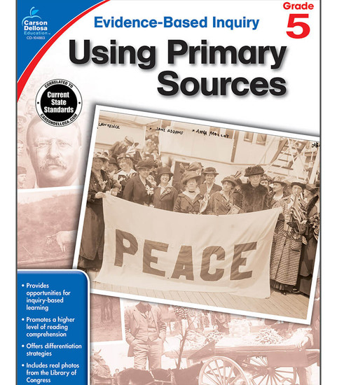 Evidence-Based Inquiry Using Primary Sources Workbook image