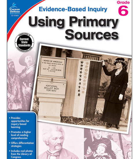 Evidence-Based Inquiry Using Primary Sources Workbook image