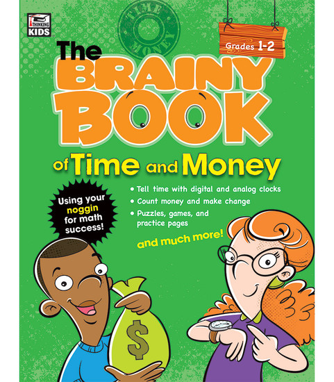 Thinking Kids® Brainy Book of Time and Money Parent