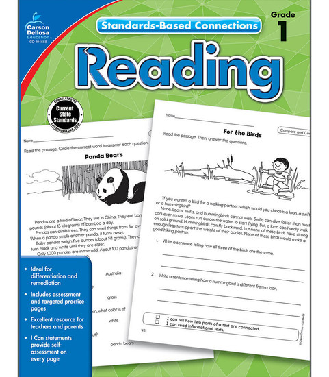 Standards-Based Connections: Reading Workbook image