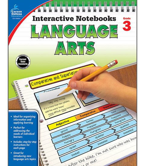 Interactive Notebooks: Language Arts Resource Book image