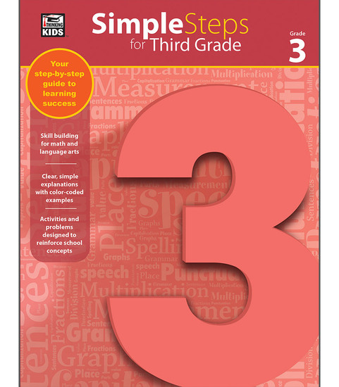 Thinking Kids® Simple Steps for Third Grade Parent