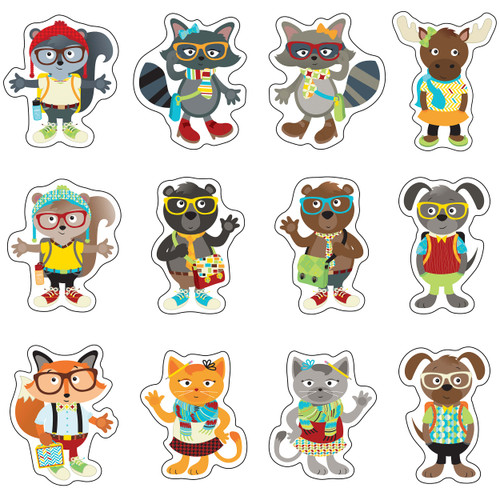 Hipster Pals Cutouts image