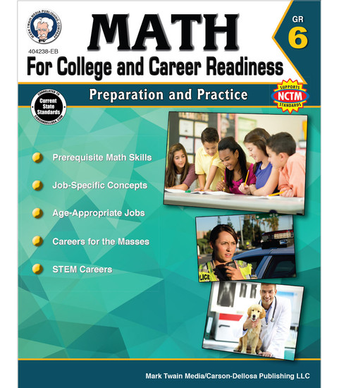 Mark Twain Math for College and Career Readiness, Grade 6 Teacher