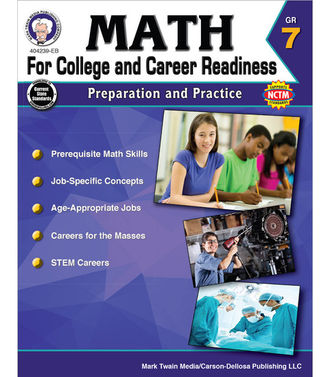 Mark Twain Math for College and Career Readiness, Grade 7 Teacher