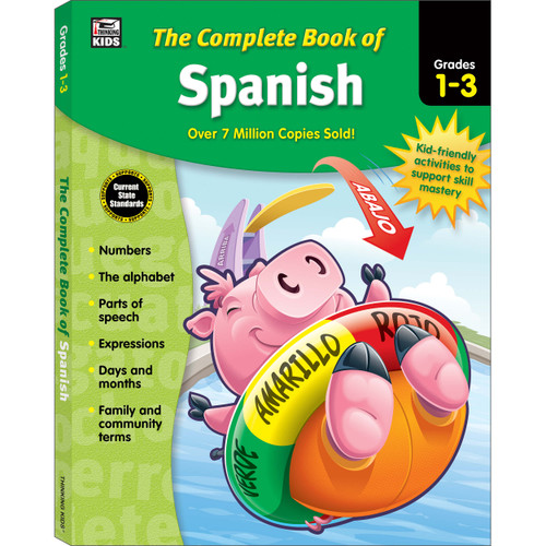 The Complete Book of Spanish Workbook image