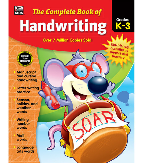 The Complete Book of Handwriting Workbook image