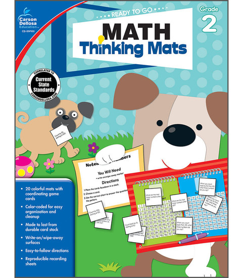 Ready to Go Math Thinking Mats Resource Book image