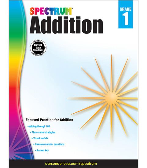 Spectrum Addition Workbook image