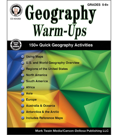 Geography Warm-Ups Resource Book image