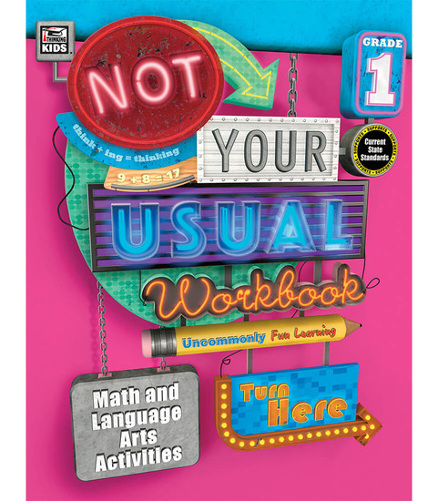 Thinking Kids® Not Your Usual Workbook, Grade 1 Parent