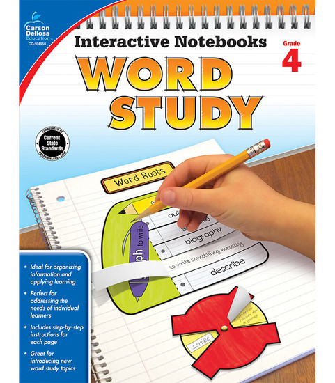 Interactive Notebooks: Word Study Resource Book image