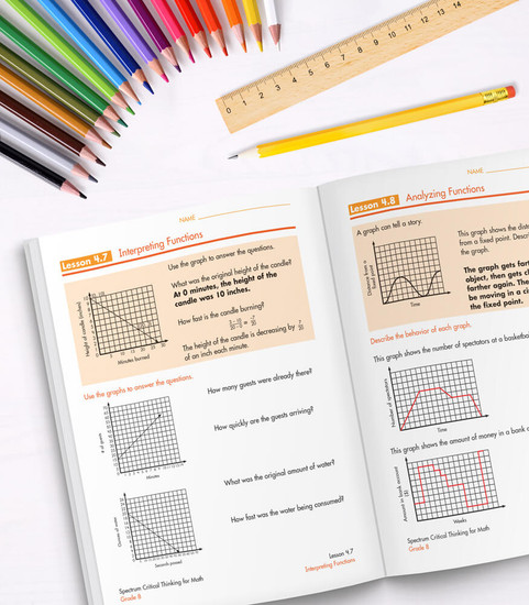 Grade 8 Spectrum Critical Thinking for Math Workbook Paperback