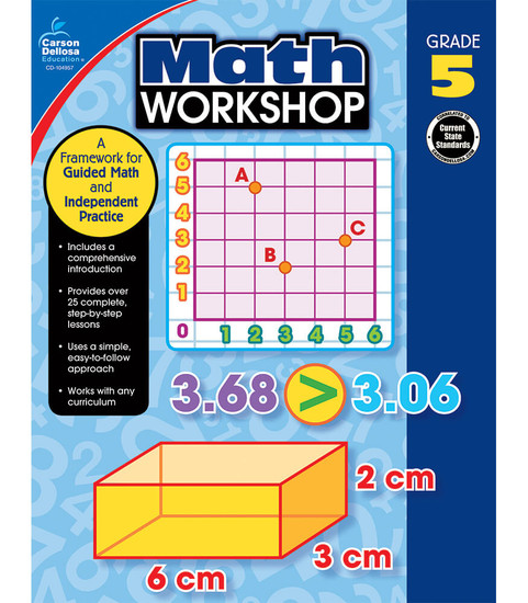 Math Workshop Resource Book image