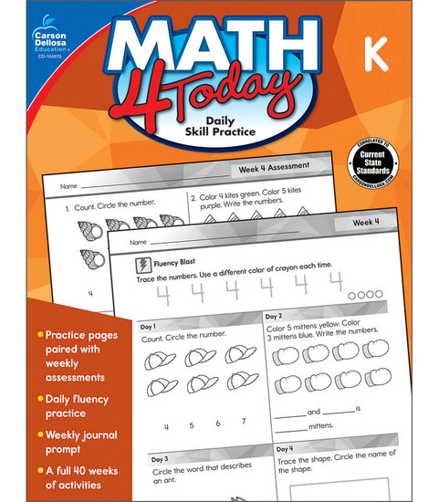 Math 4 Today Workbook image