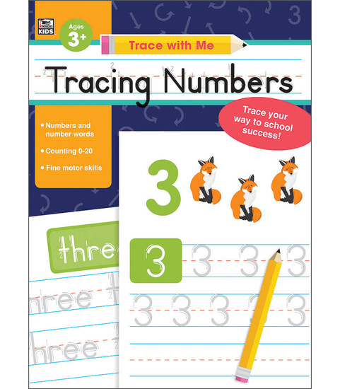 Trace with Me: Tracing Numbers Activity Book image