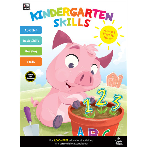 Kindergarten Skills Workbook image