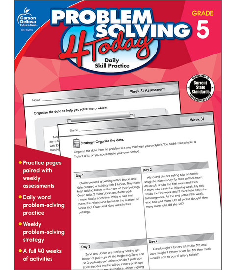 Problem Solving 4 Today Workbook image