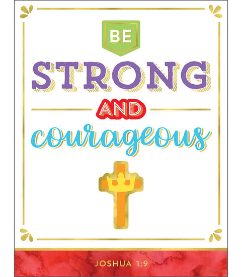 Be Strong and Courageous Chart image