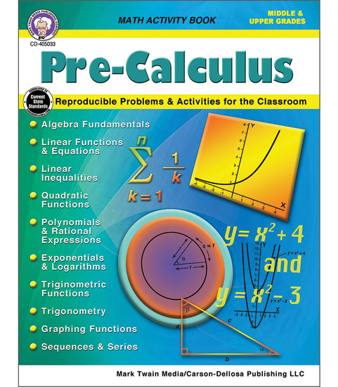 Pre-Calculus Workbook image