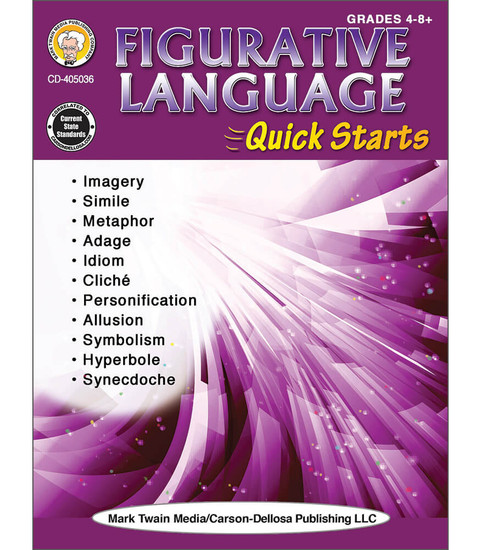 Figurative Language Quick Starts Workbook image